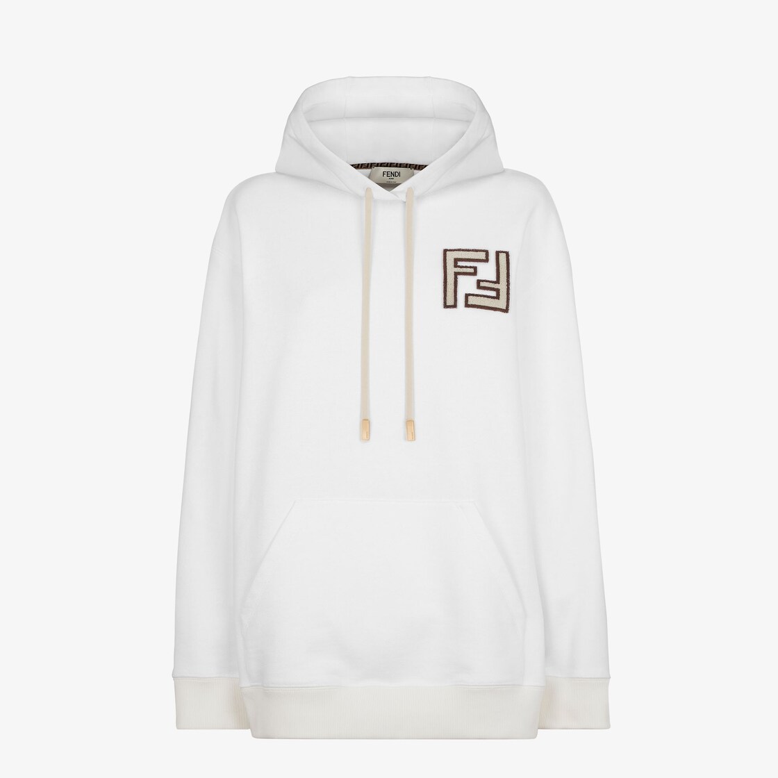 Sweatshirt Cotton White Fendi