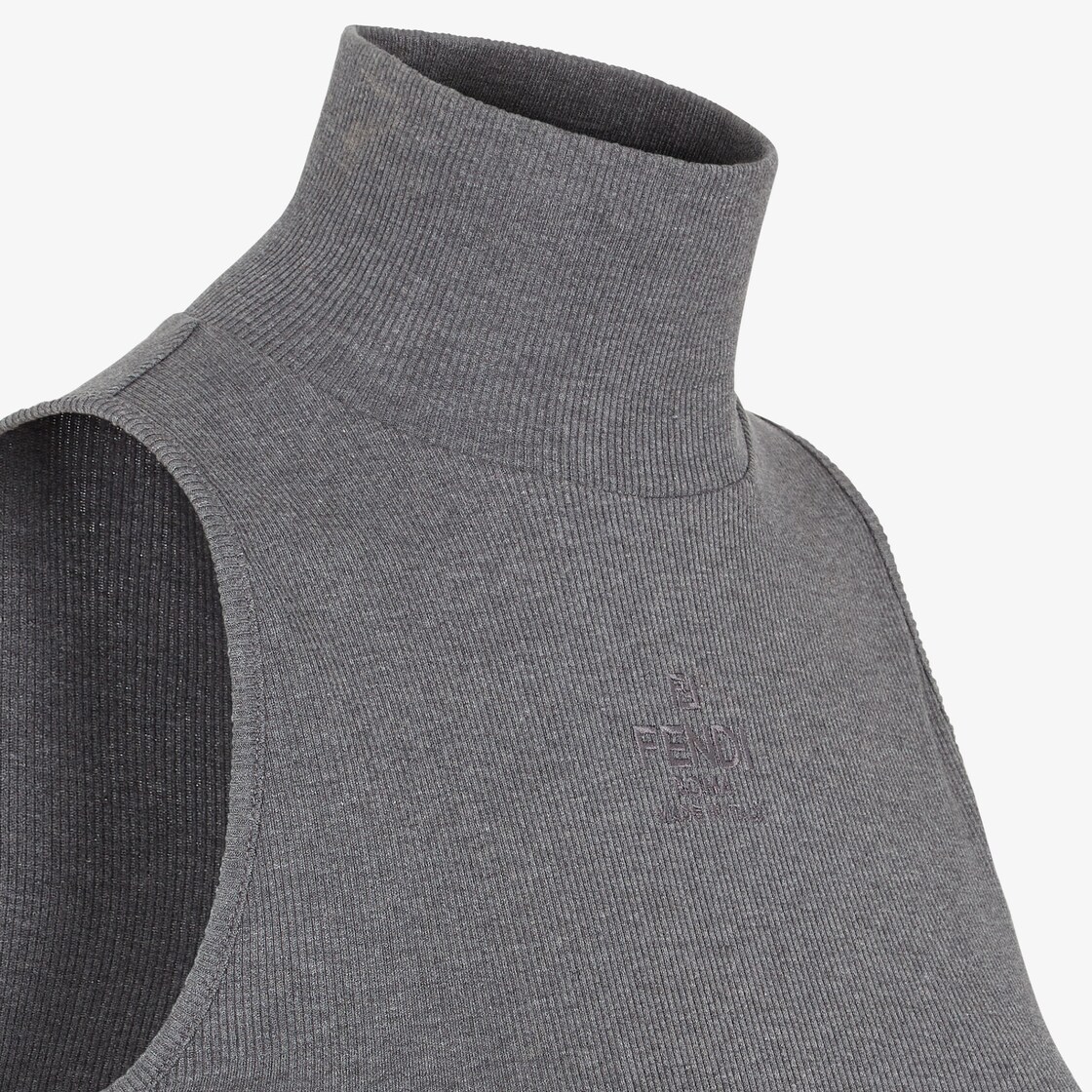 Top Grey cotton top Grey - Image 4/5