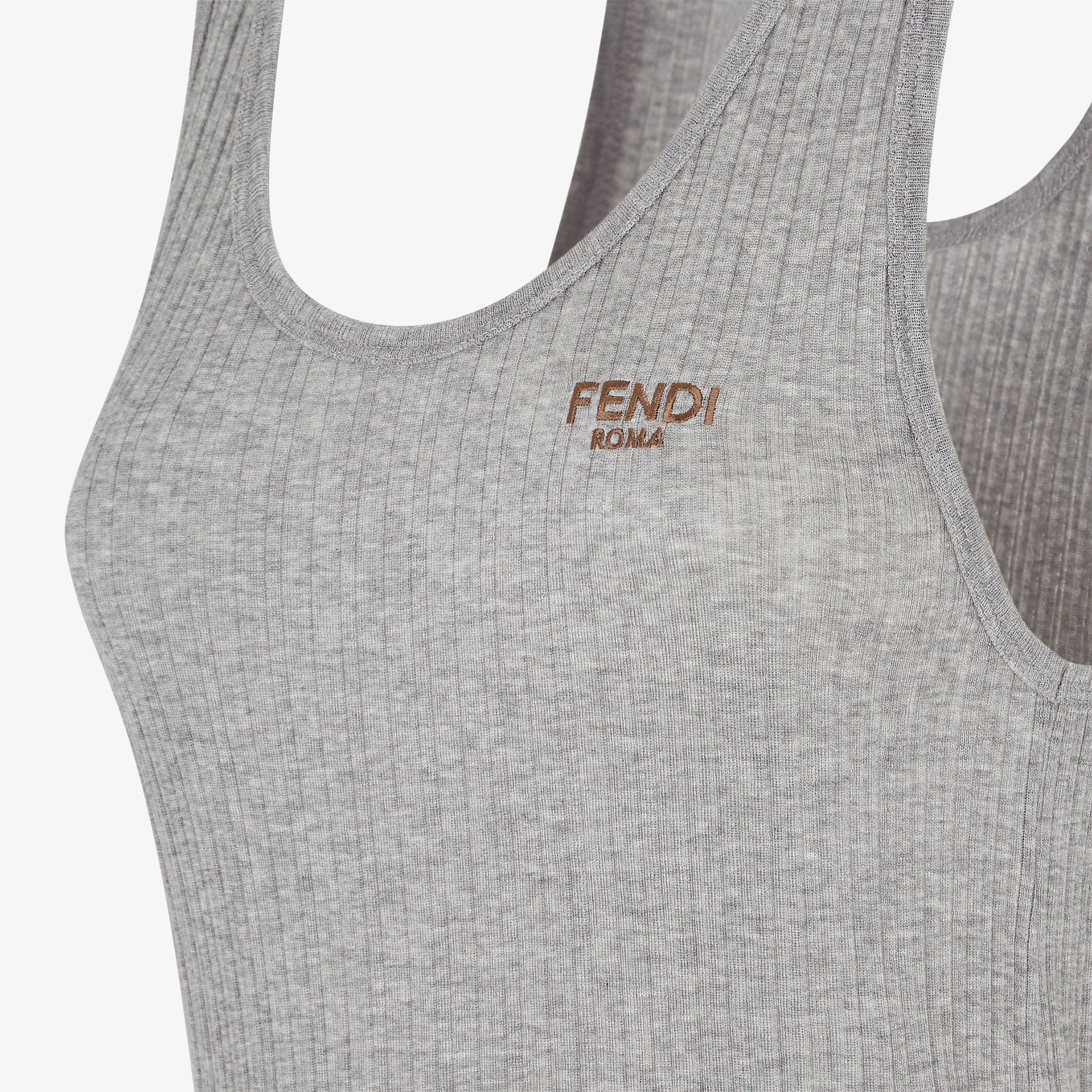 Tシャツ・カットソー FENDI Women Tops FS9720ASMJ F1RX3 GREY Top Cotton Blue | Fendi