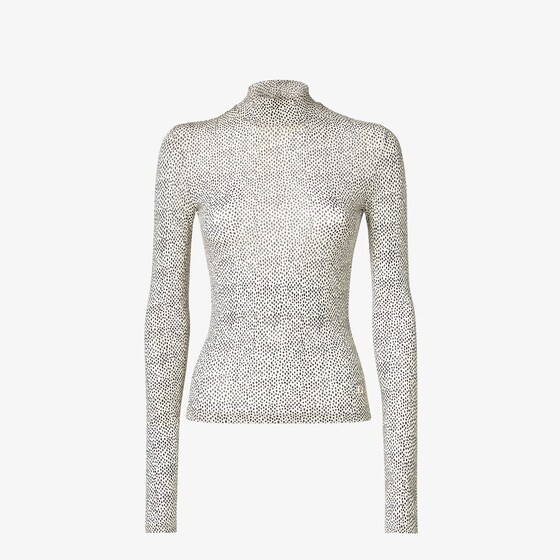 Fendi Jumper In White