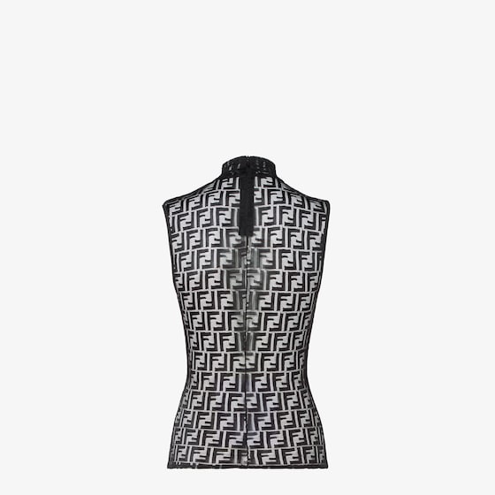 Fendi Sleeveless top with high collar | Thumbnail 2