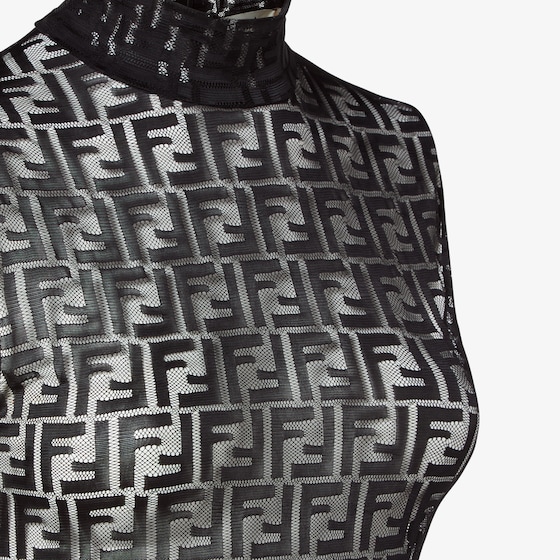 Fendi Sleeveless top with high collar | Thumbnail 3
