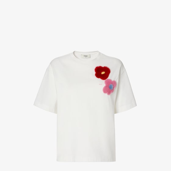 Fendi T-shirt In White