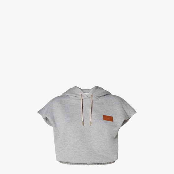 Fendi Sweatshirt In Gray