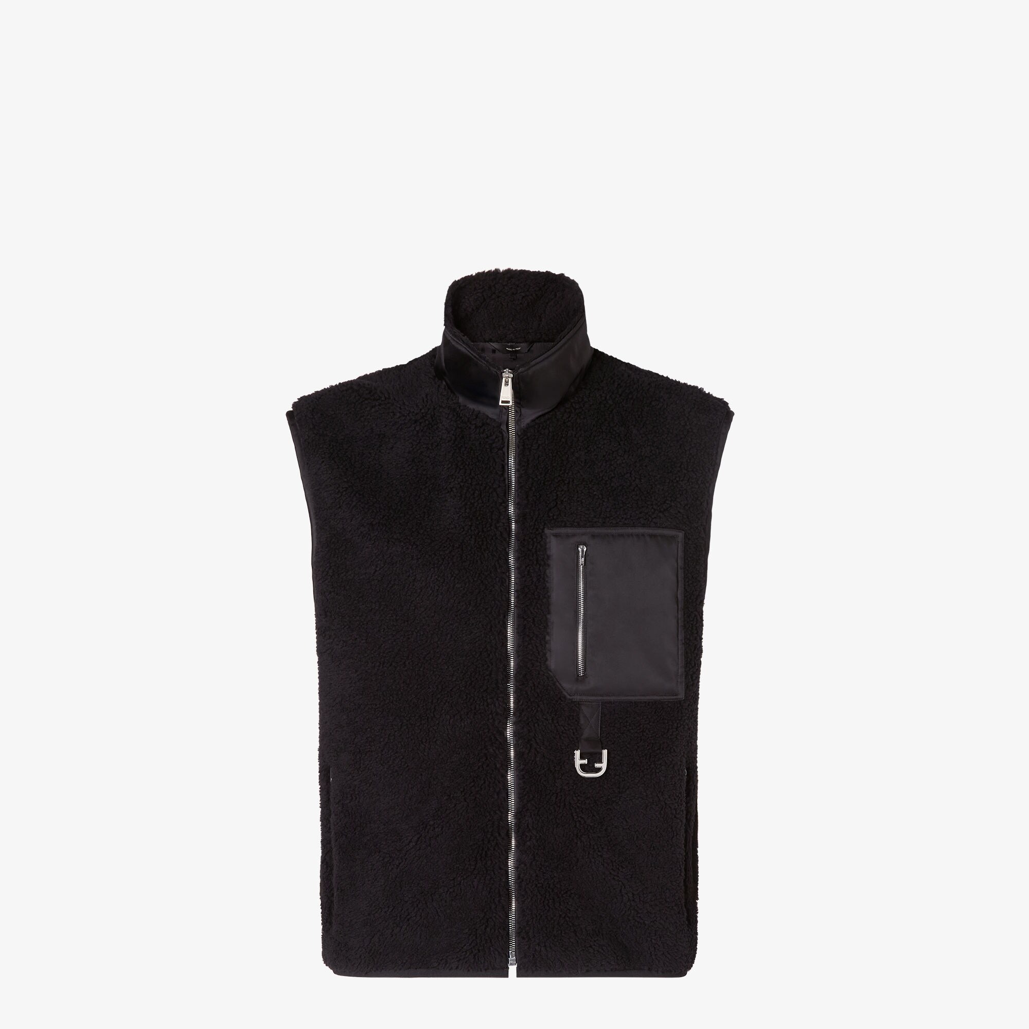 ジレ ファブリック ブラック | Fendi