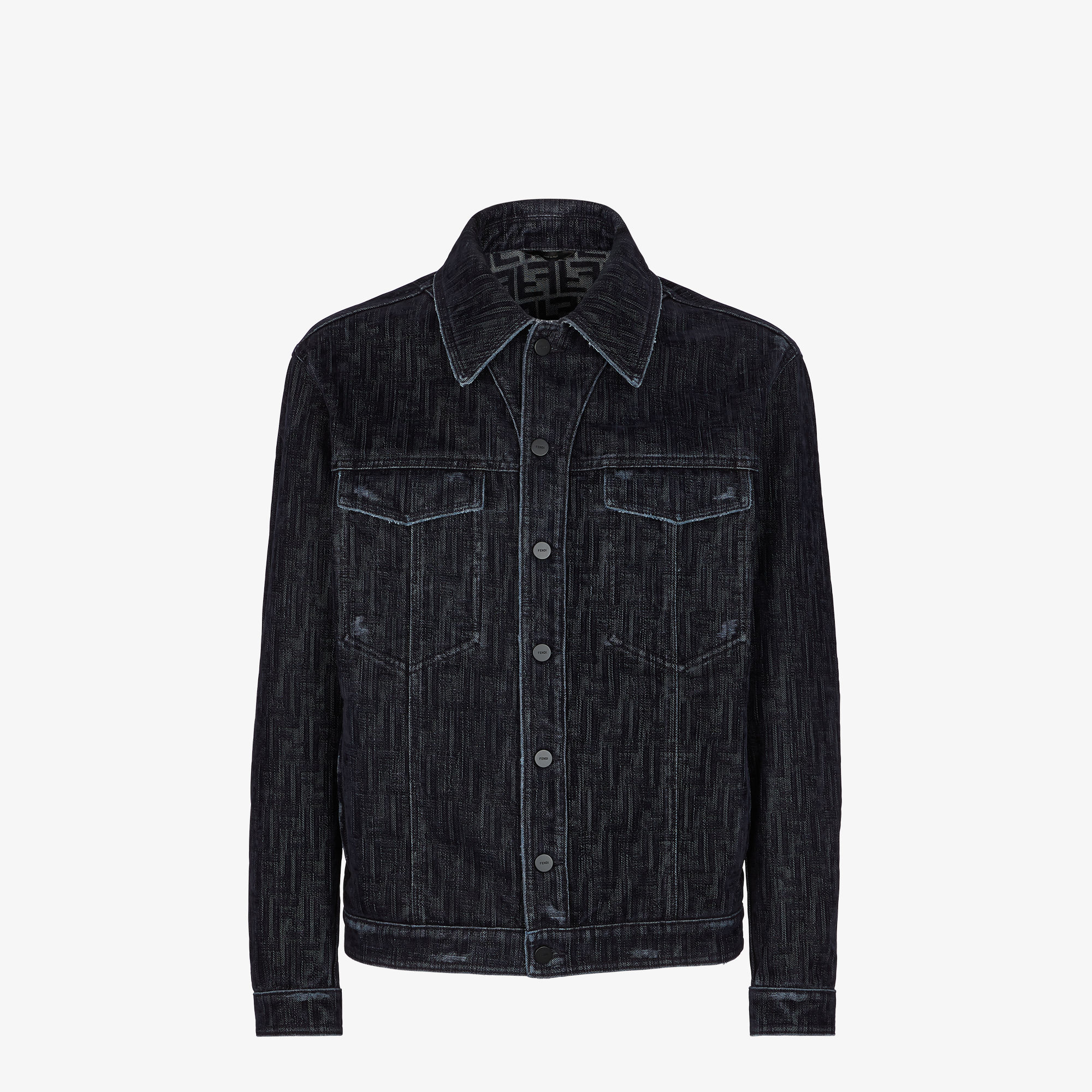 Jeans Jacket Denim Blue | Fendi Jeans Jacket Denim Blue | Fendi