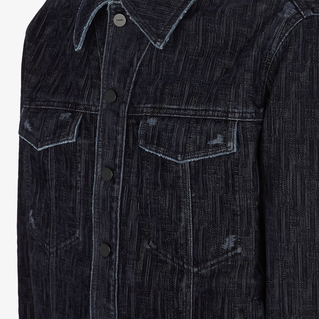 Fendi denim jacket store mens