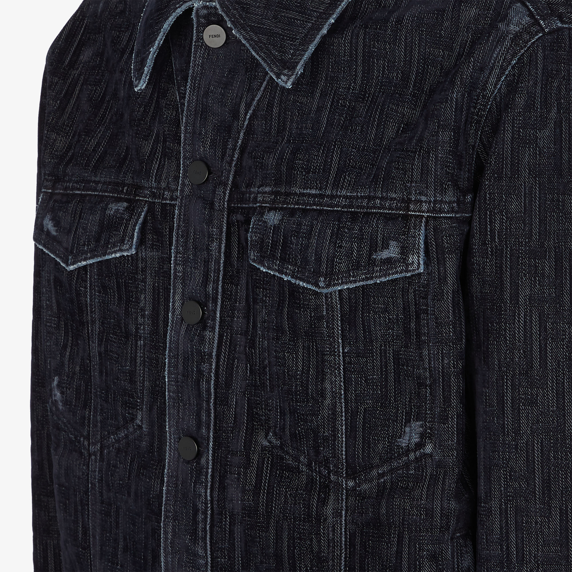 Jeans Jacket Jeans Blue | Fendi