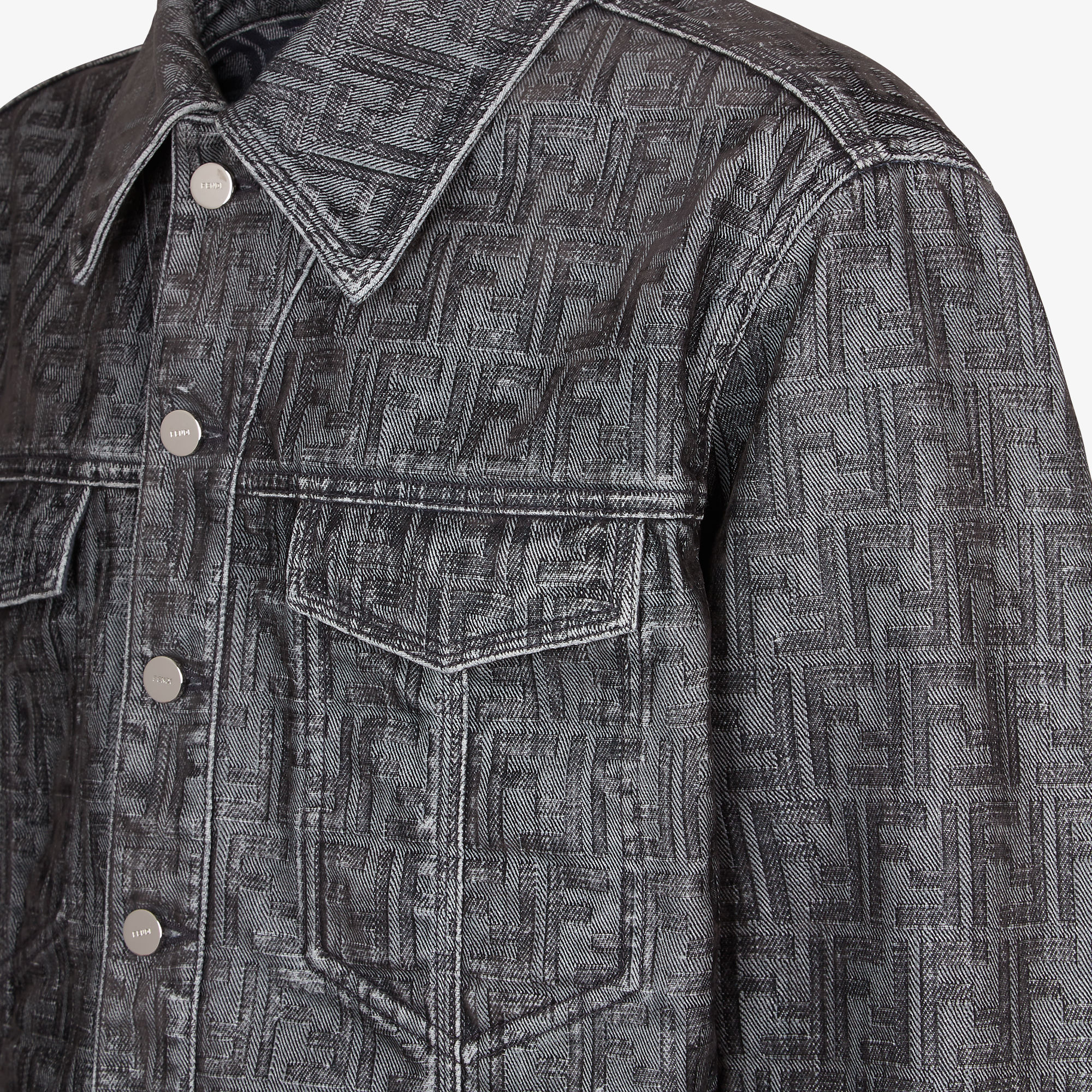 Fendi jean jacket mens best sale