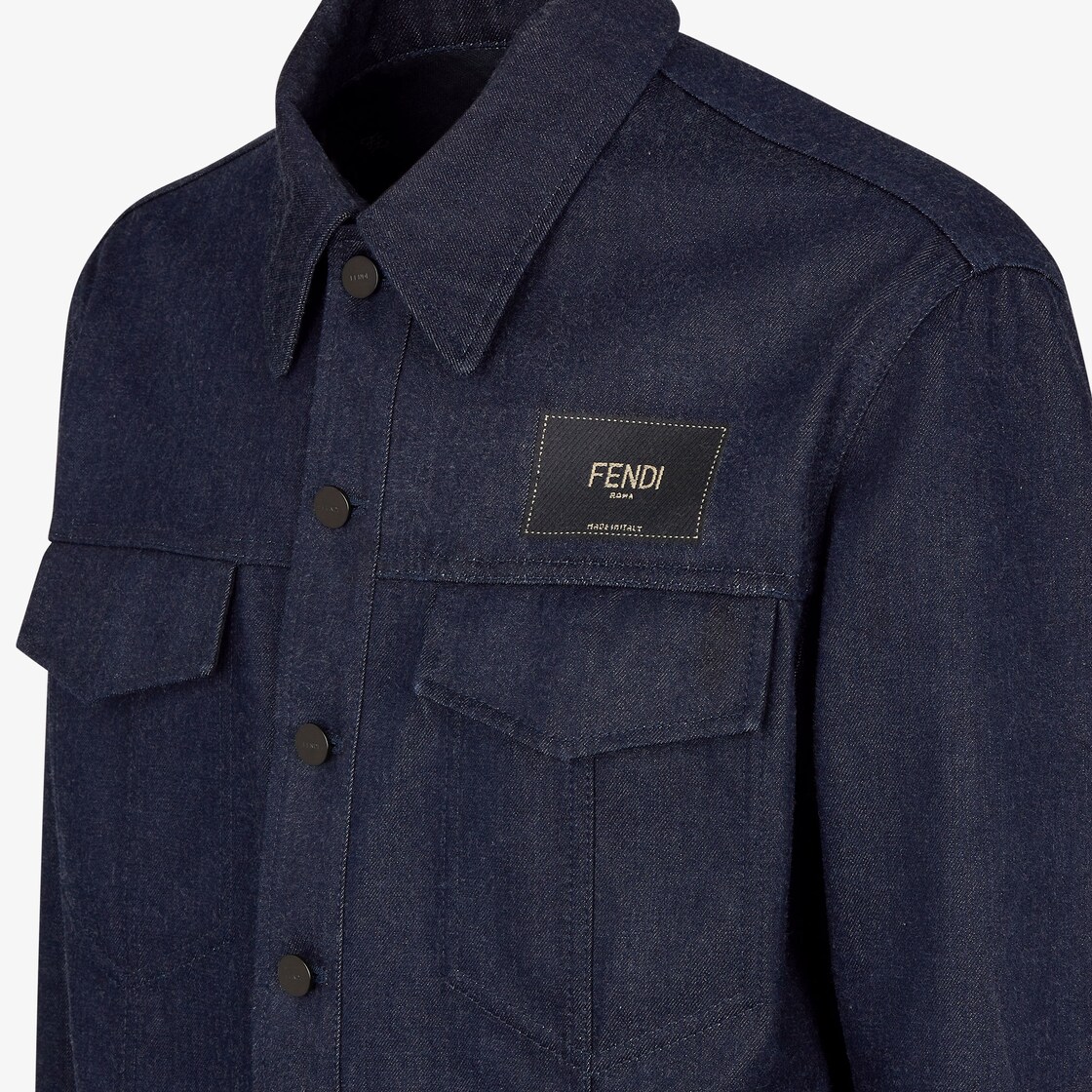 Fendi mania denim outlet jacket