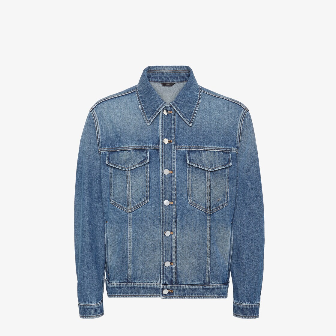 Jeans Jacket Blue jeans jacket Fendi