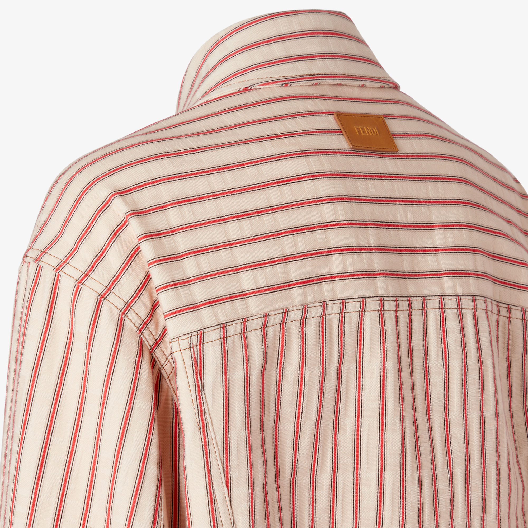 Fendi Oversized jacket with shirt collar and flap pockets on | Thumbnail 3
