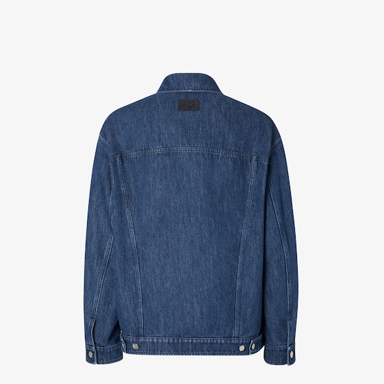 Fendi Oversized jacket with shirt collar and flap pockets on | Thumbnail 2