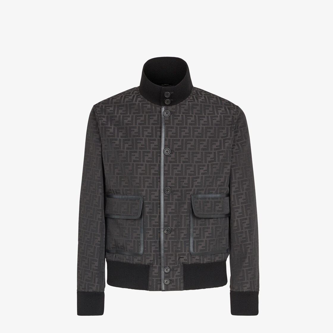 Blouson FF jacquard fabric jacket Fendi