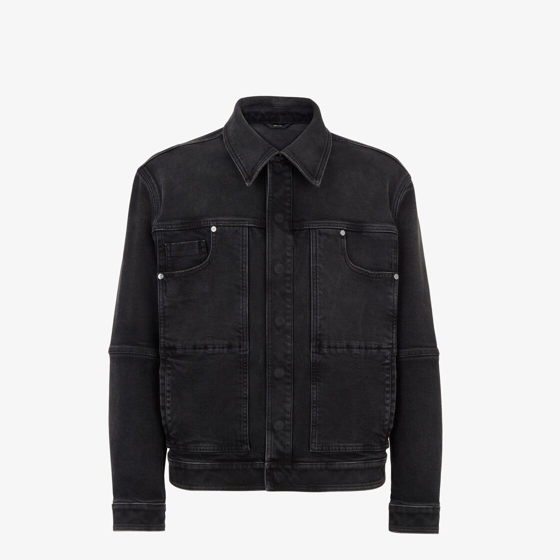 Jacket Denim Black Fendi