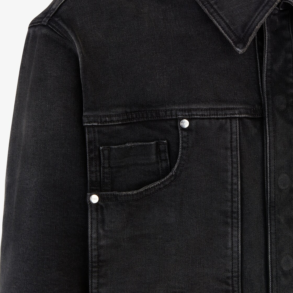 Fendi jean jacket on sale mens