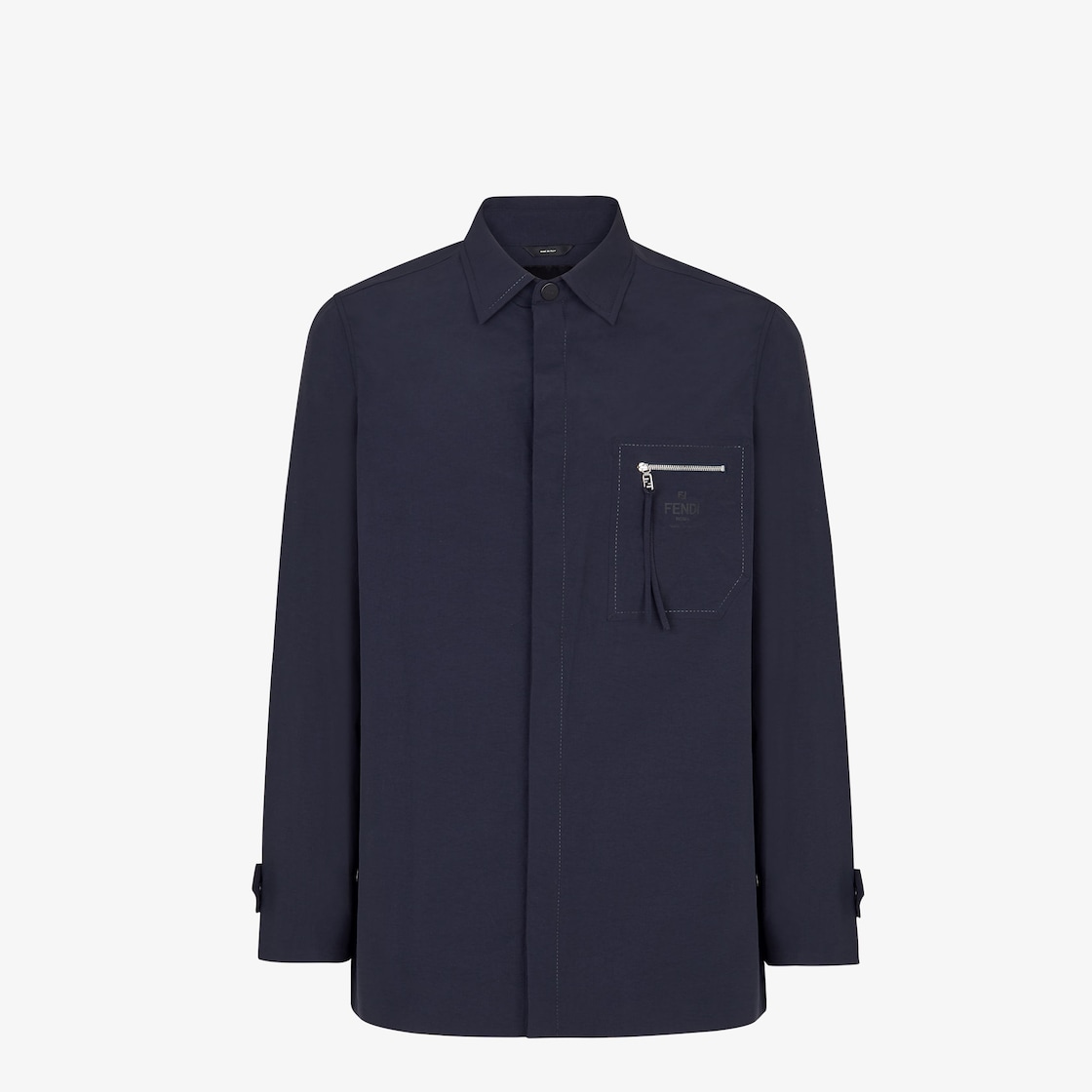 Shirt - Blue nylon shirt | Fendi