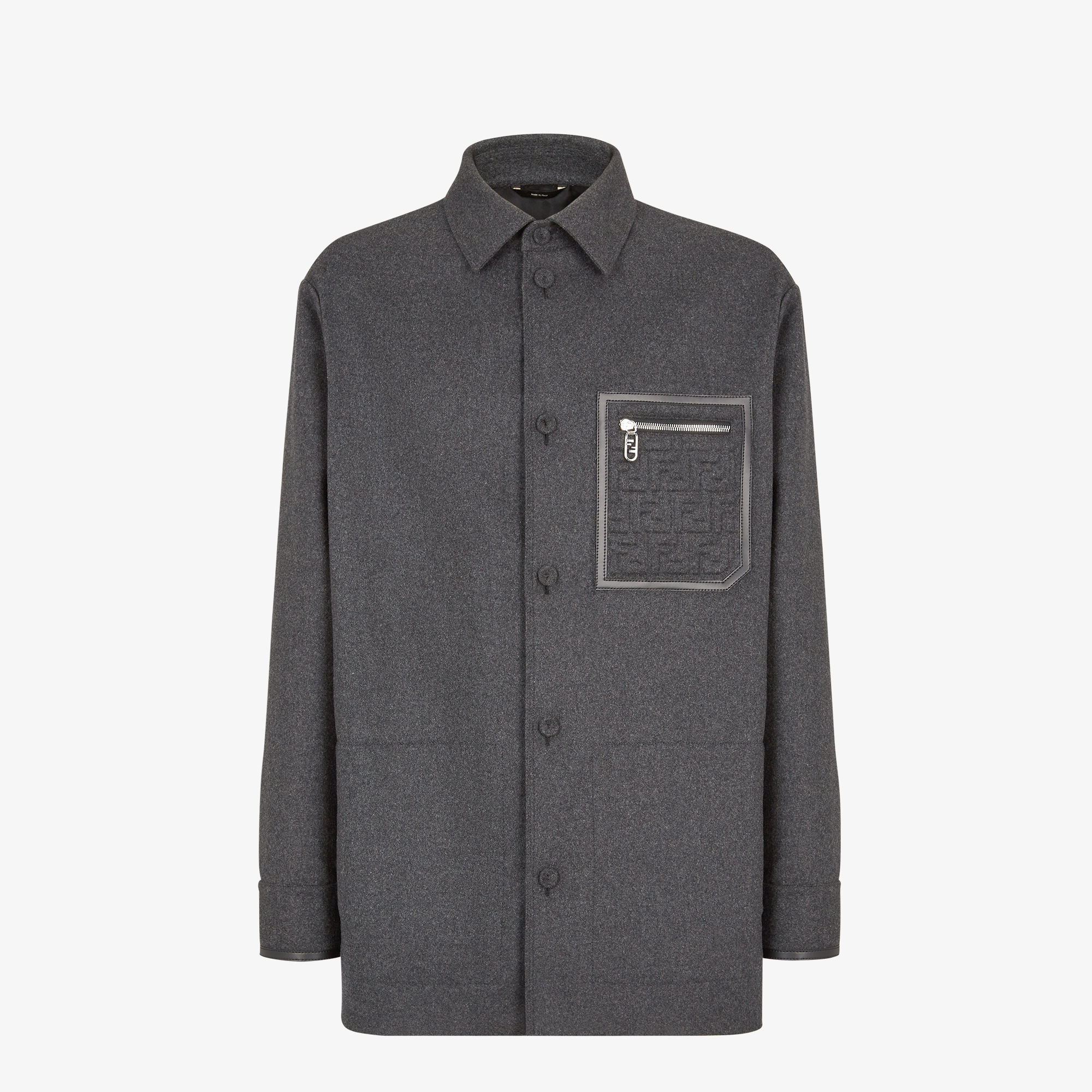 Blouson Wool Grey Fendi