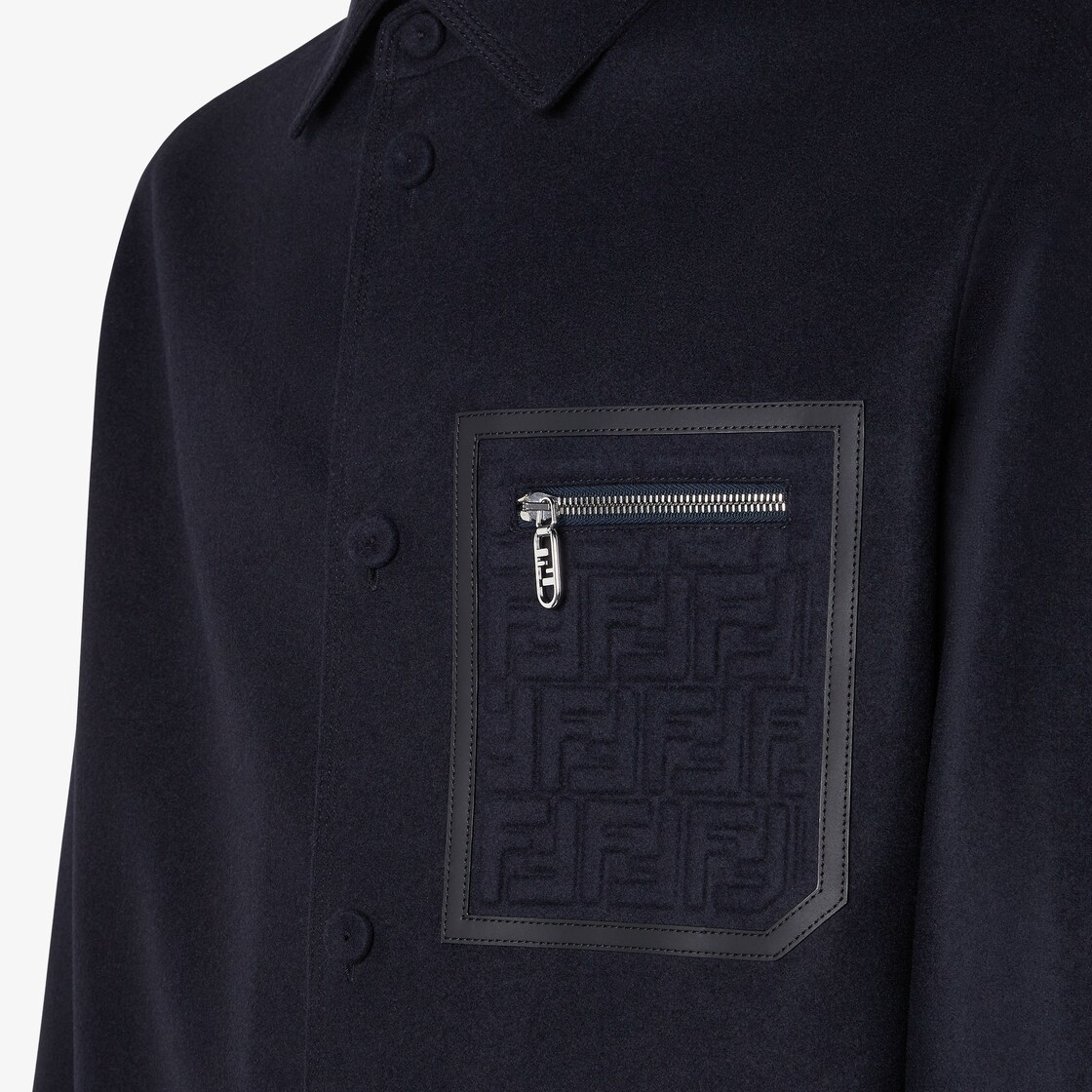 Blouson Blue cashmere Go-To Jacket Blue - Image 4/5