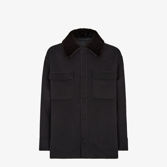 Fendi Blouson In Black
