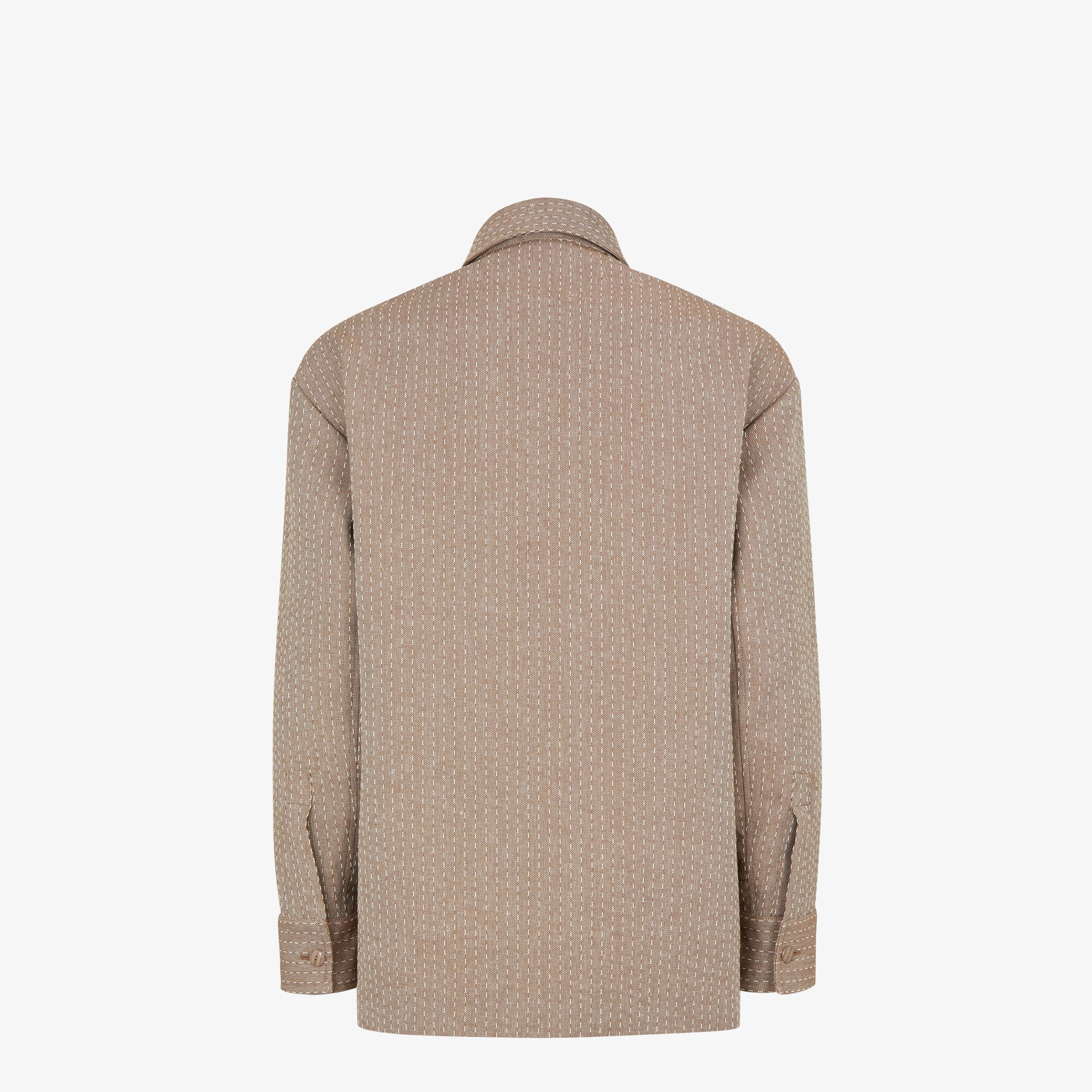 ジャケット FENDI FF beige chambray jacket CHAMBRAY FF JACKET – Suit Negozi Row