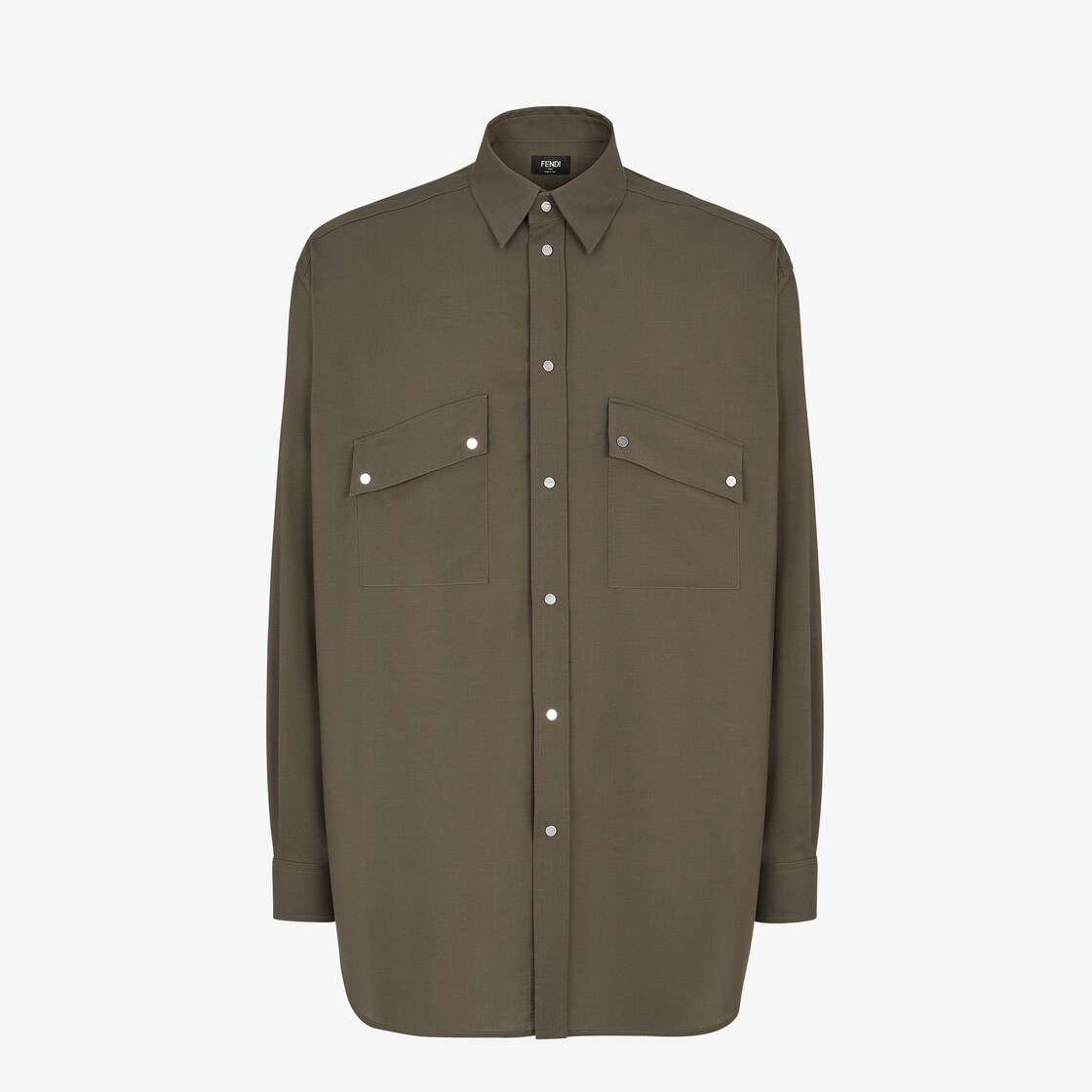 Fendi button shirt best sale