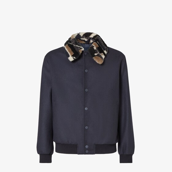 Fendi Blouson In Blue