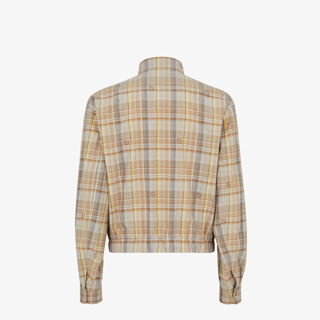 Blouson Beige checked cotton blouson Multicolor - Image 2/4