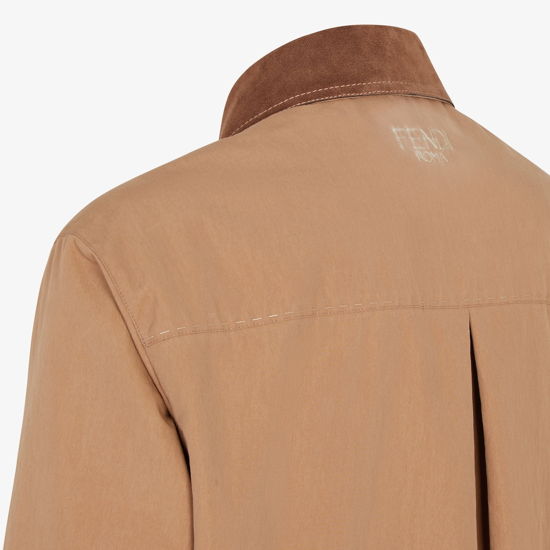 Blouson Brown canvas blouson Brown - Image 4/5