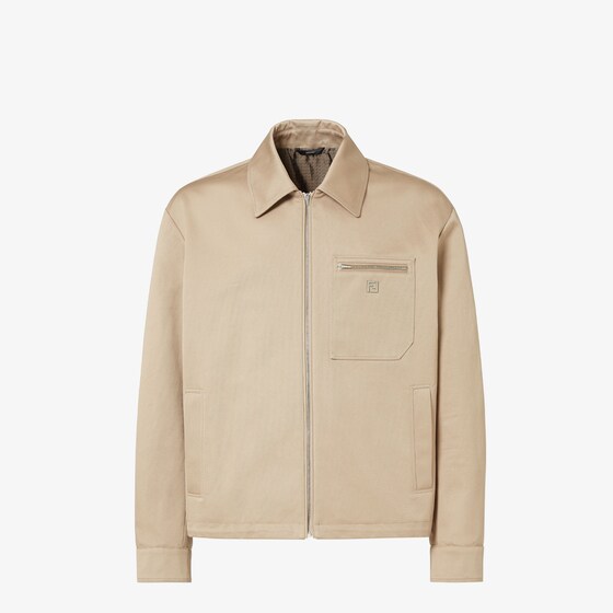 Fendi Blouson In Neutral