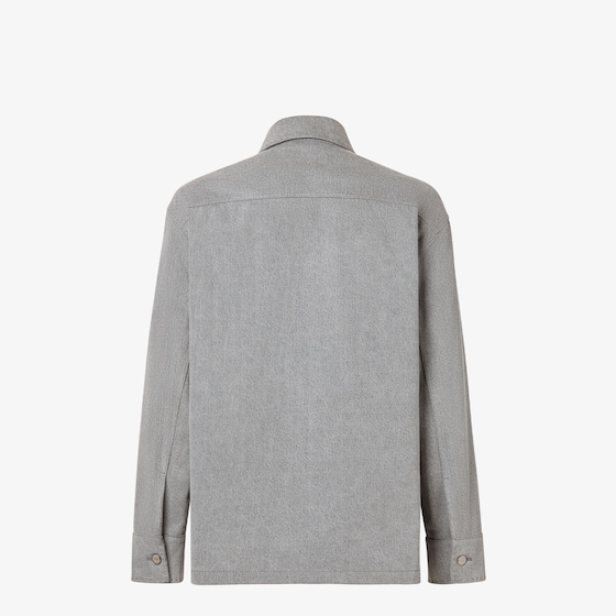 Fendi Go-To single-breasted jacket with shirt collar and patch | Thumbnail 2