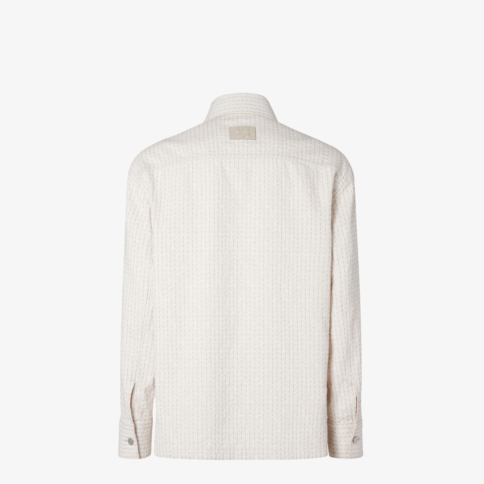 Fendi Go-To single-breasted jacket with shirt collar and patch | Thumbnail 2