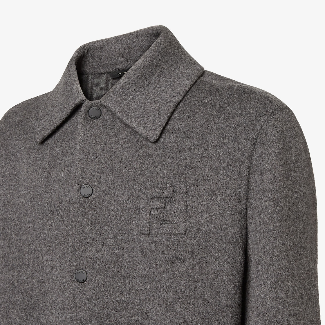 Blouson Grey wool blouson Grey - Image 3/4