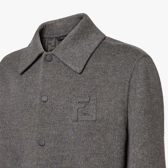 Fendi Single-breasted blouson jacket with shirt collar | Thumbnail 3