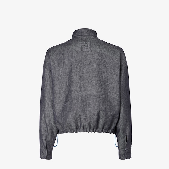 Fendi Reversible bomber-inspired blouson with drawstring hem | Thumbnail 2