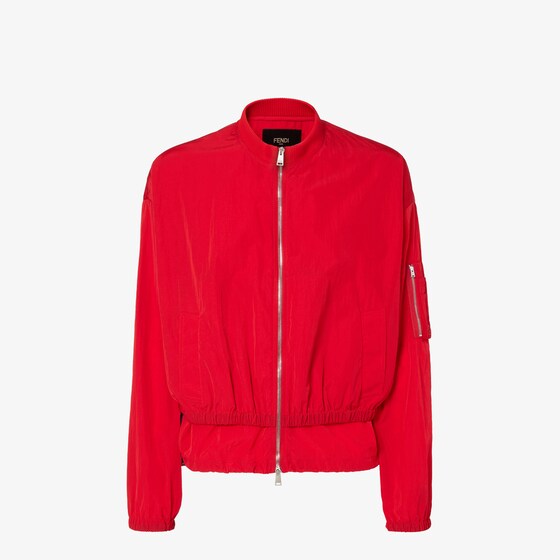 Fendi Bomber-style blouson featuring a drawstring hem