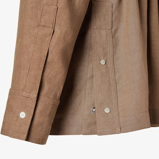 Fendi Go-To single-breasted straight-cut jacket with a shirt | Thumbnail 3