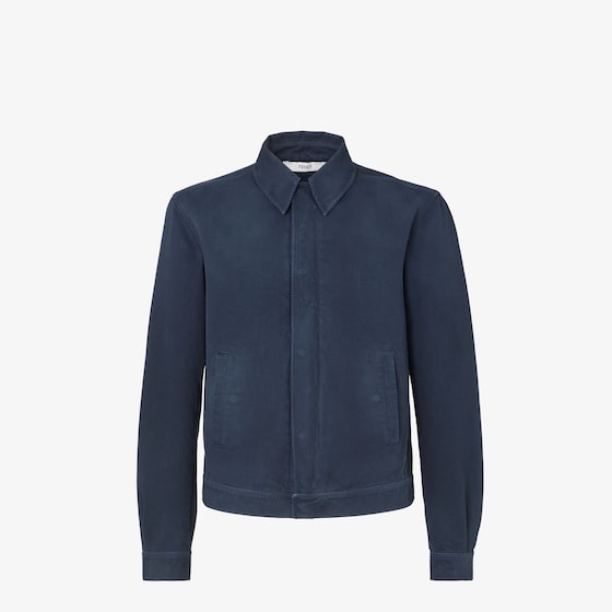 Fendi Workwear blouson customised on the back with