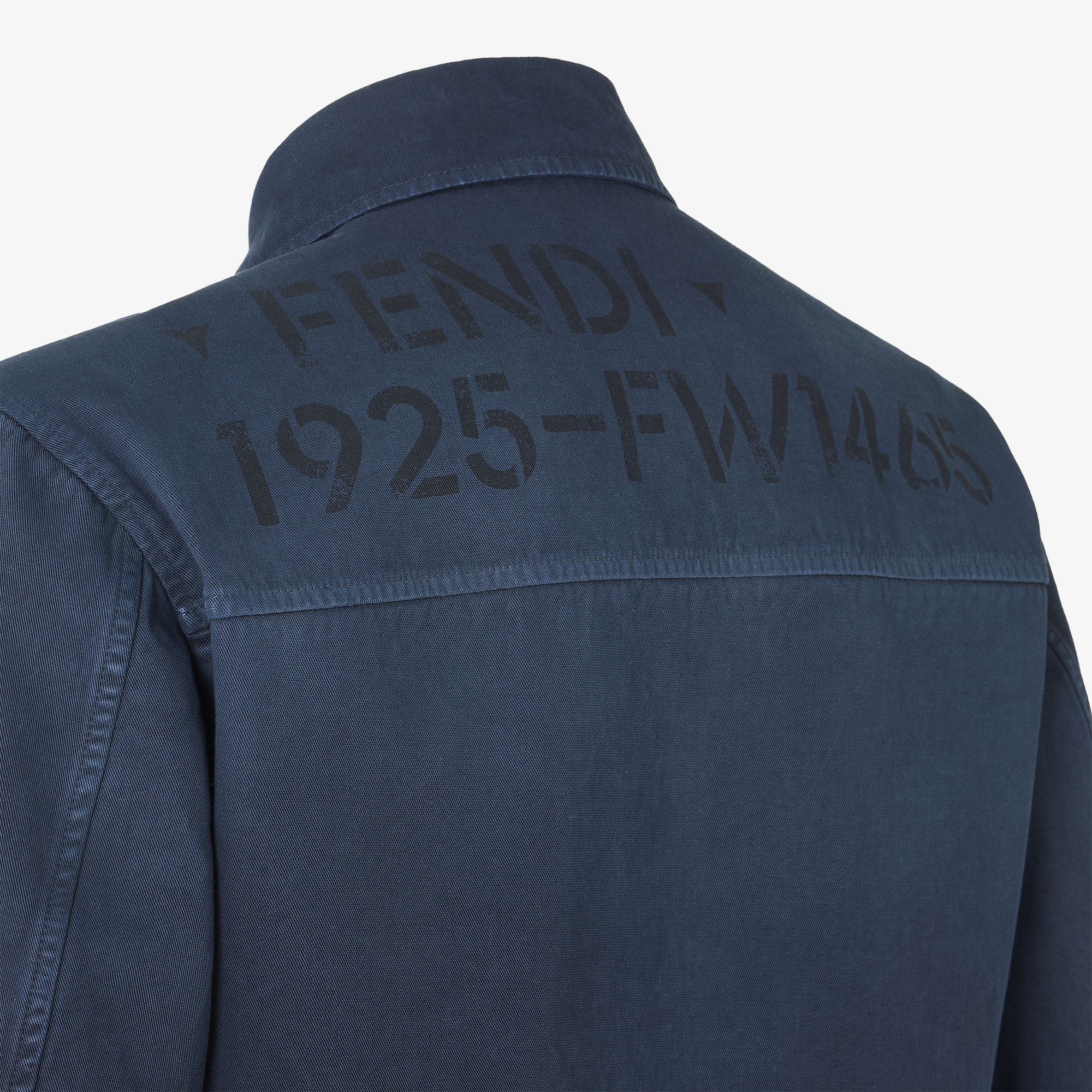 펜디 블루종 블루 코튼 블루종 FW1465AME3F0UV6