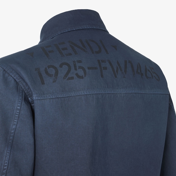 Fendi Workwear blouson customised on the back with | Thumbnail 3