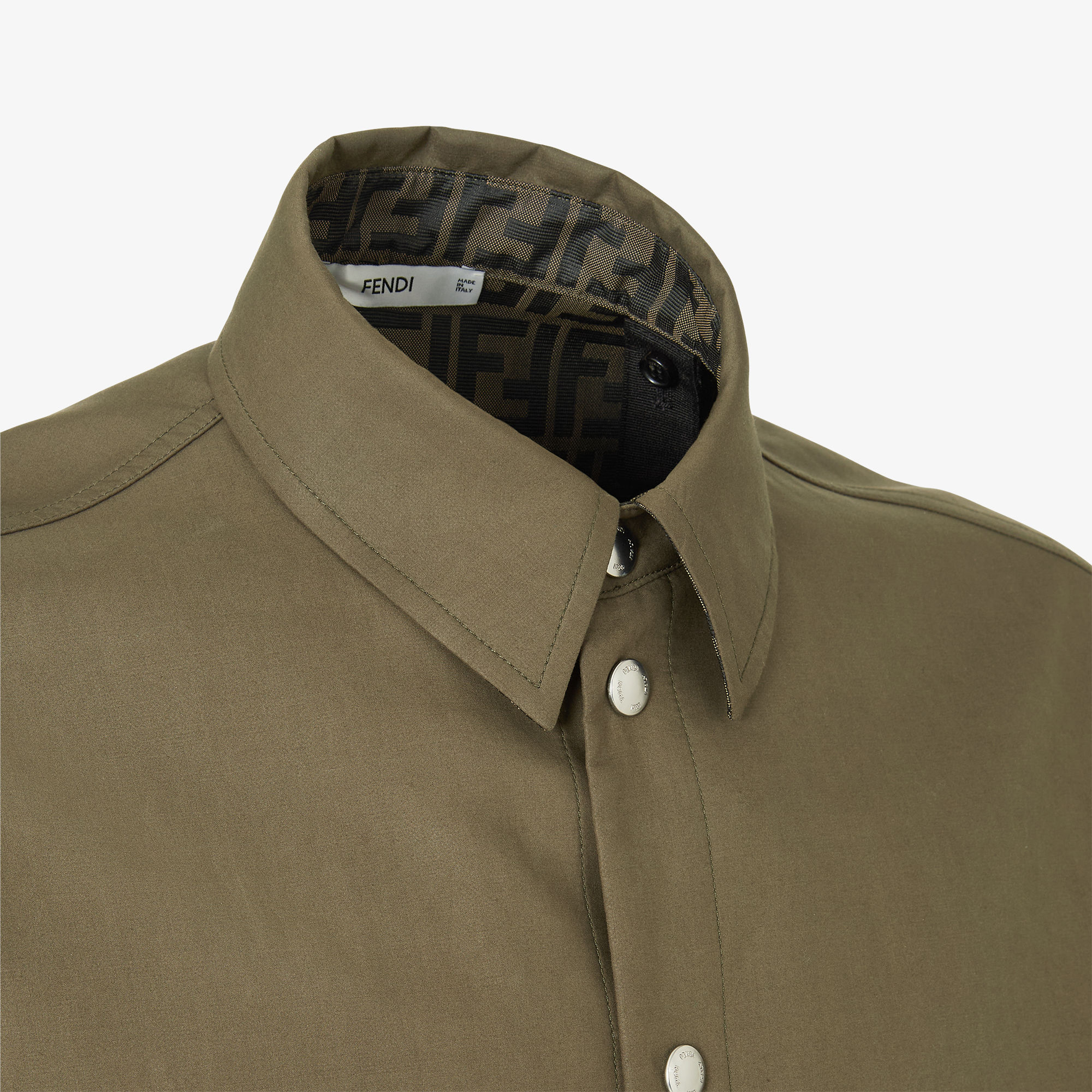펜디 블루종 그린 매킨토시 패브릭 블루종 FW1470B1UEF1XEW