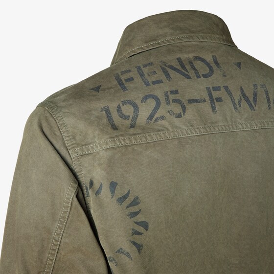 Fendi A long-sleeved jacket with a button fastening, finished | Thumbnail 3