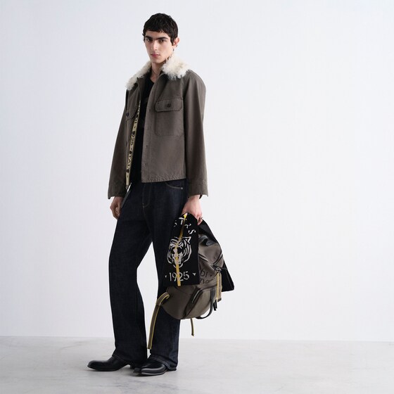 Fendi A long-sleeved jacket with a button fastening, finished | Thumbnail 5