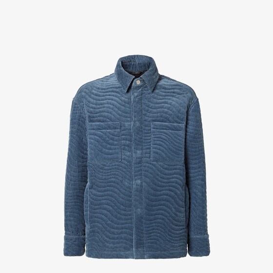 Fendi Blouson In Blue