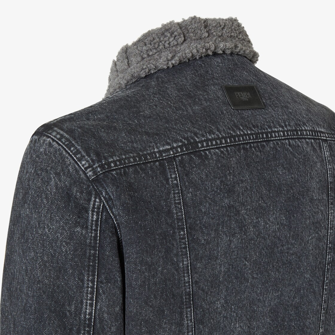 Blouson Black denim blouson Black - Image 3/4