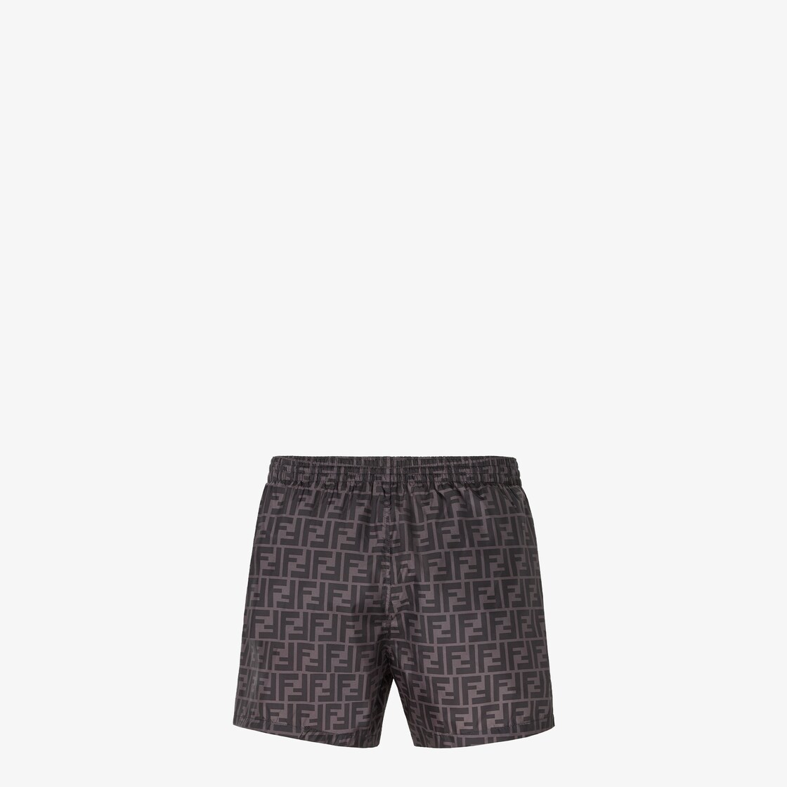 FENDI Badeshorts in grau/ blau