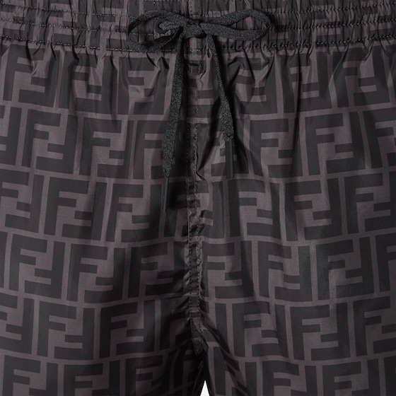 Fendi Swim shorts with elasticated waistband and drawstring | Thumbnail 3