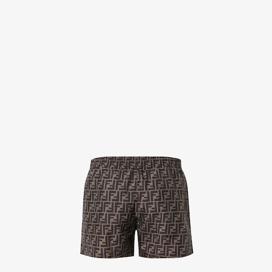 Fendi Swim shorts with elasticated waistband and drawstring | Thumbnail 2