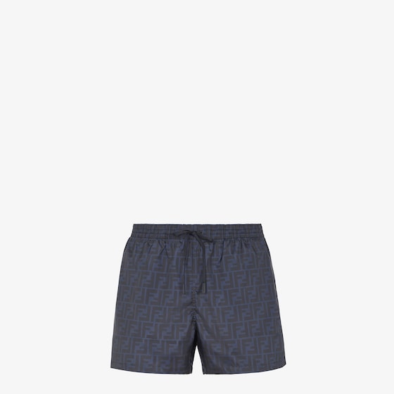 Fendi Swim Shorts In Blue