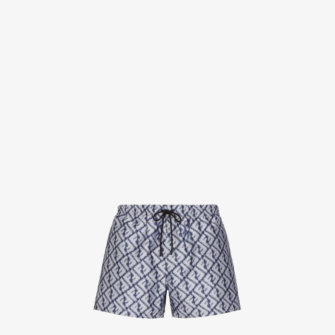 monogram-pattern drawstring swim shorts, FENDI